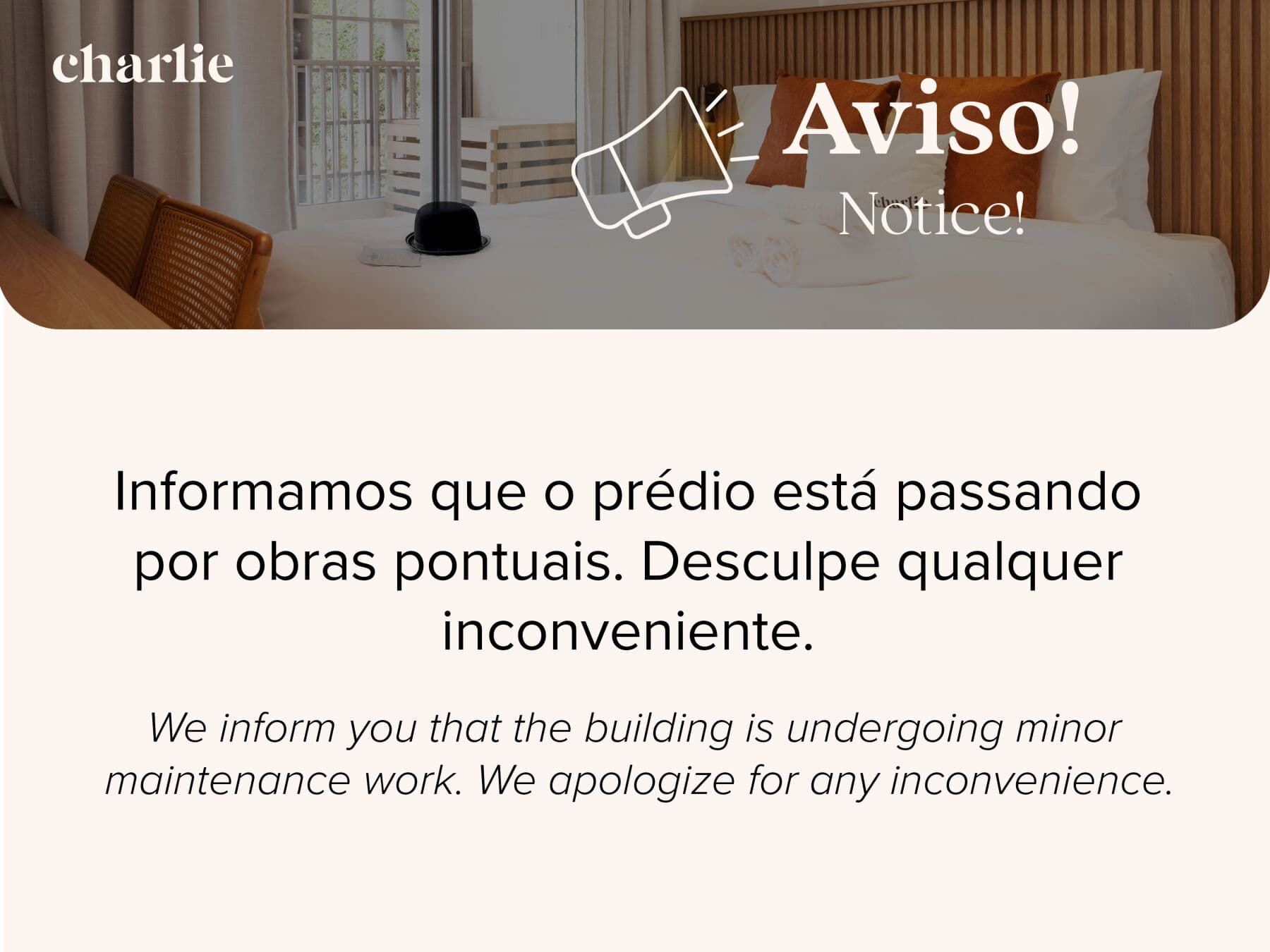 One of a Kind Charlie Hotel Ibirapuera