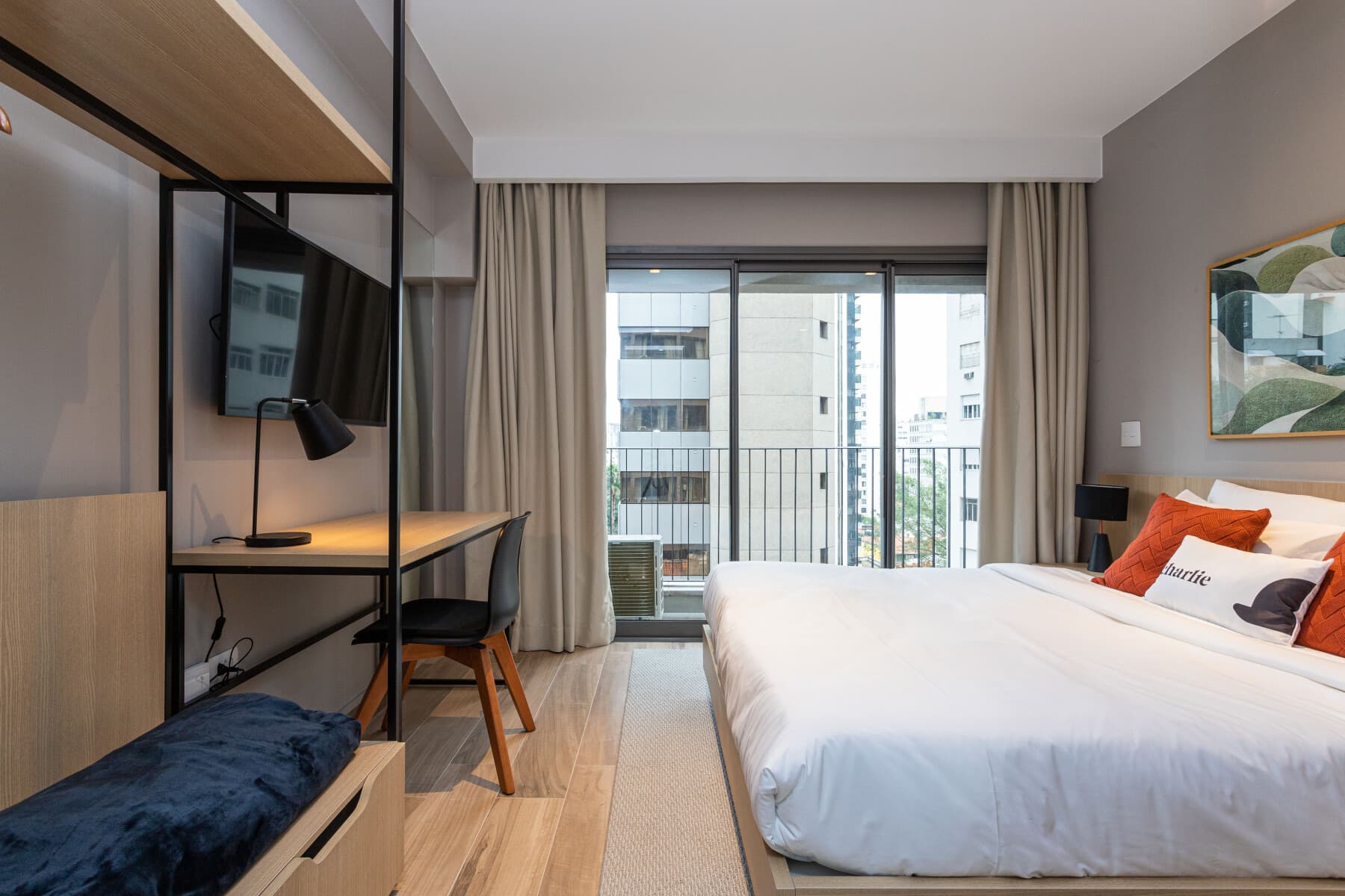 Studio Casal 21 m - NR - Charlie Haddock Jardim Paulista